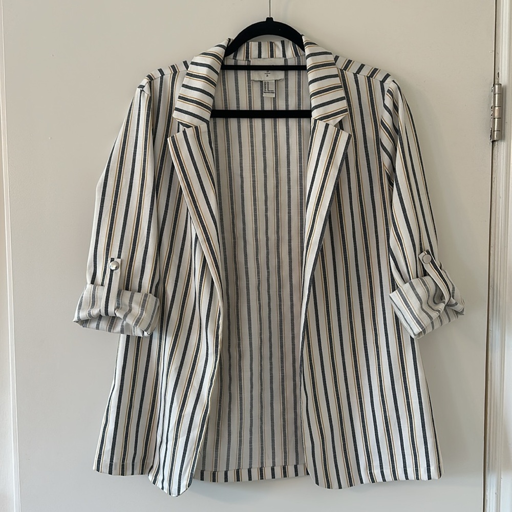 Striped Blazer - Picture 3 of 9